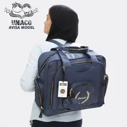 ساک لوازم نوزاد یوناکو مدل آویسا UNACO سرمه ای