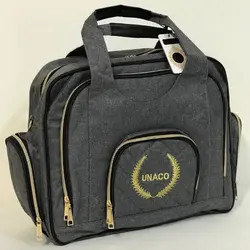 ساک لوازم نوزاد یوناکو مدل آویسا UNACO طوسی تیره