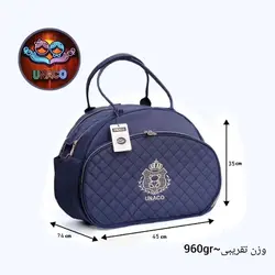 ساک لوازم یوناکو مدل جولی سرمه ای