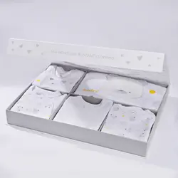 ست جعبه ای ۱۳ تیکه نیلی طرح خرس زرد