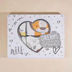 ست جعبه ای ۱۳ تیکه نیلی طرح لیو 3930