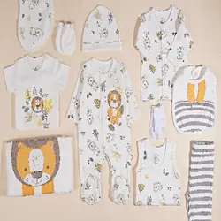 ست جعبه ای ۱۳ تیکه نیلی طرح لیو 3930