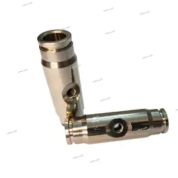 پایه/رابط مه پاش پرفشار دو نازله – 180 درجه – 3/8 اینچ -فیتینگی