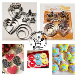 ست کاتر استیل 4 رقم 12 تایی