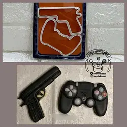 ست کاتر تفنگ و دسته بازی