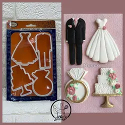 ست کاتر لاکی ازدواج 4 تایی