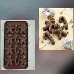 سیلیکون شکلاتی خارجی عصا و آدمک