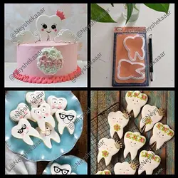 کاتر پلاستیکی دندان دوتایی