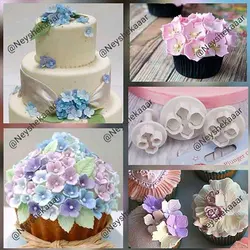 کاتر فشاری گل ادریسی