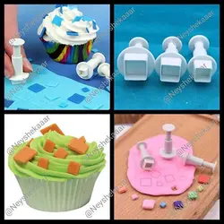 کاتر فشاری مربع کوچک