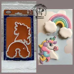 کاتر یونیکورن و رنگین کمان