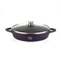 ماهیتابه 22 چدن گرانیت بنفش TDF