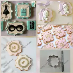 کاتر استیل قاب مربع