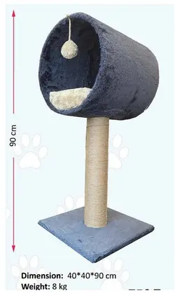 اسکرچر گربه سارن پت مدل Cat house