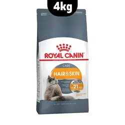 غذای خشک رویال کنین هیر اسکین مخصوص پوست و مو 4 کیلوگرم- royal canin hair and skin 4 kg