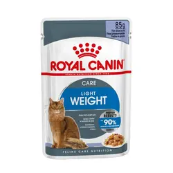 پوچ گربه لایت ویت رویال کنین 85 گرم (مناسب کاهش وزن) ا Royal Canin Light Weight Gravy 85g