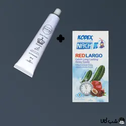 پک کرم تاخیری گودلایف به همراه کاندوم کدکس Red Largo