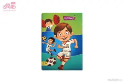 دفتر 40 برگ منگنه نقاشی گلاسه بچه های ایران هدهد