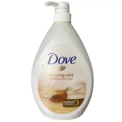 شامپو بدن داو مدل Relaxing Care حاوی شی باتر و رایحه وانیل ۱۰۰ میلی لیتر