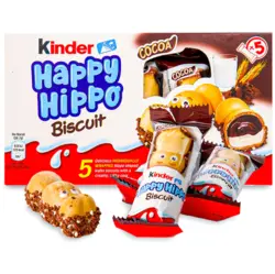 بیسکویت شکلات هپی هیپو کیندر بسته ۵ عددی