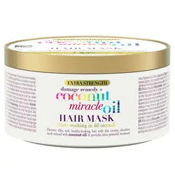 ماسک مو برطرف کننده آسیب روغن نارگیل اوجی ایکس ogx coconut miracle oil mask حجم ۳۰۰ میلی