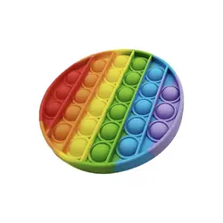 فیجت ضد استرس مدل پاپیت سلیکونی طرح دایره