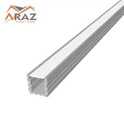 پروفیل لاین نوری توکار بدون لبه کد NB221