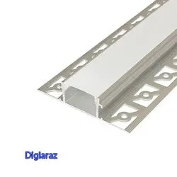 چراغ خطی توکار بدون لبه