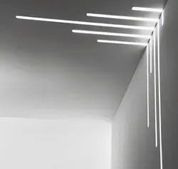 چراغ خطی توکار بدون لبه