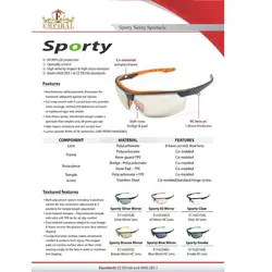 عینک ورزشی ، طبیعت گردی ، ایمنی امپیرال EMPIRAL مدل SPORTY