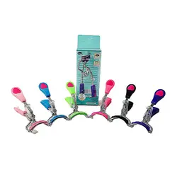 فرمژه فانتزی دسته رنگی شانه دار طرح قلب