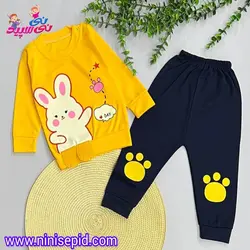 بلوز شلوار دخترانه خرگوش و پنجه