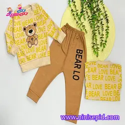 بلوز شلوار خرس دوست داشتنی