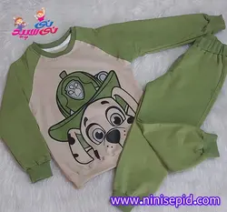 ست بلوز شلوار پسرانه سگهای نگهبان