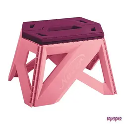 چهارپایه پلاستیکی تاشو ناصر پلاستیک مدل 616