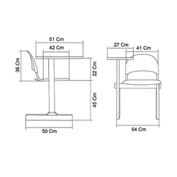 نیمکت آموزشی Metal Plast نظری مدل 531