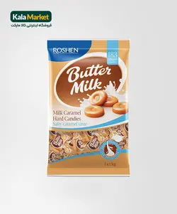 آبنبات شیری روشن با طعم کارامل – 1000 گرم