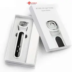ماساژور کره ای EMS ار اف با عملکرد ماسک نور درمانی 7 رنگ LEDRf EMS Led ligh Therapy facial device