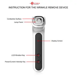 ماساژور کره ای EMS ار اف با عملکرد ماسک نور درمانی 7 رنگ LEDRf EMS Led ligh Therapy facial device