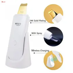 اتو صورت بخاردار دبل پلاس درما اف تیغه گلد استند دار برند انزو ایتالیا enzosteam-face-iron-dabel-brand-enzo-italy