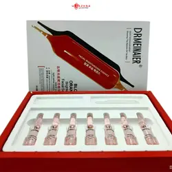 پک ویال‌ مالشی سرم جوهر پوست هیالورونیک و پرتقال خونی DRMEINAIER
