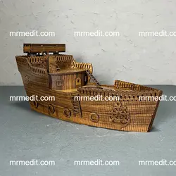جاعودی آبشاری مدل کشتی