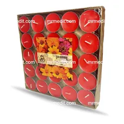 شمع وارمر قرمز 50 عددی