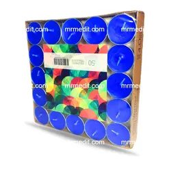 شمع وارمر آبی 50 عددی