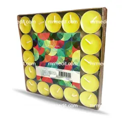 شمع وارمر زرد 50 عددی