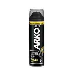 ژل اصلاح ۲ در ۱ مدل Black مناسب انواع پوست ۲۰۰ میل