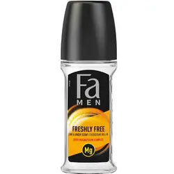 رول ضد تعریق مردانه فا Fa- Freshly Free با رایحه لیمو و زنجبیل ۵۰ میل