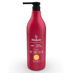 شامپو بدون سولفات ویتامینه Biohair مناسب موهای رنگ شده ۱۰۰۰ میل