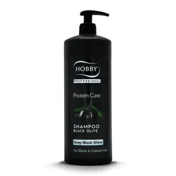 شامپو سر هوبی سری Protein Care حاوی روغن زیتون مناسب موهای مشکی و رنگ شده ۱۰۰۰ میل