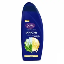 شامپو ضد شوره دورو حاوی عصاره آلوئه ورا، منتول و کلاژن ۵۰۰ میل